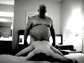 Grandpa fuck in hotel room
