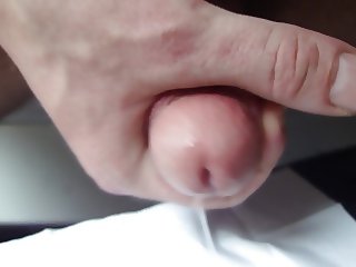 My circumcised pierced penis cumming