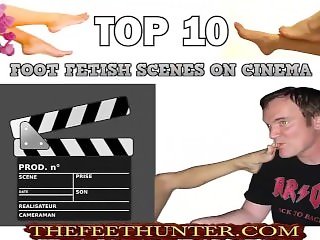 TOP 10 Famous Foot Fetish Cinema Scenes