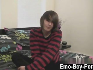 Gay loud moaning jerking off solo free Hot emo stud Mikey Red has never