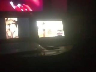 Watching porn