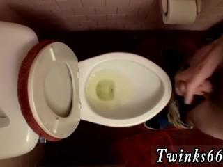 Teen male boy uncut cock video gay first time Unloading In The Toilet Bowl