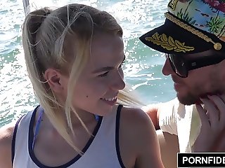 PORNFIDELTY Alina West Ass Fucked On A Boat