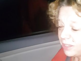 I have cuckie make a clip of us on the way home last night 